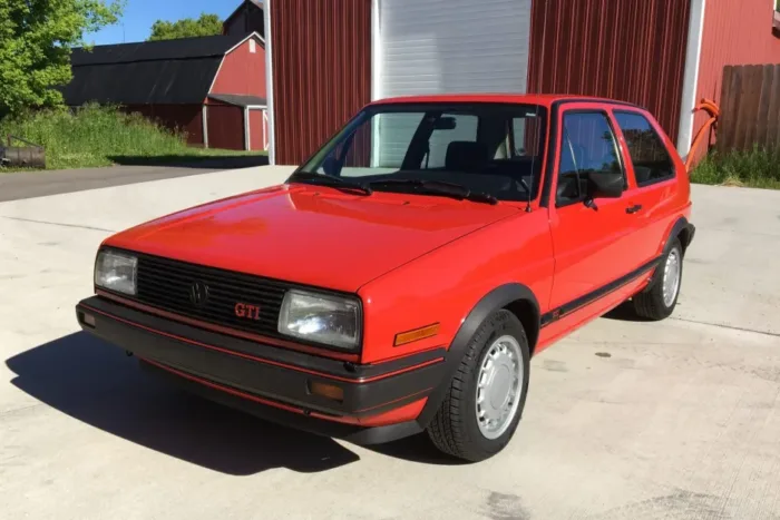 57k-Kilometer 1985 Volkswagen Golf GTI